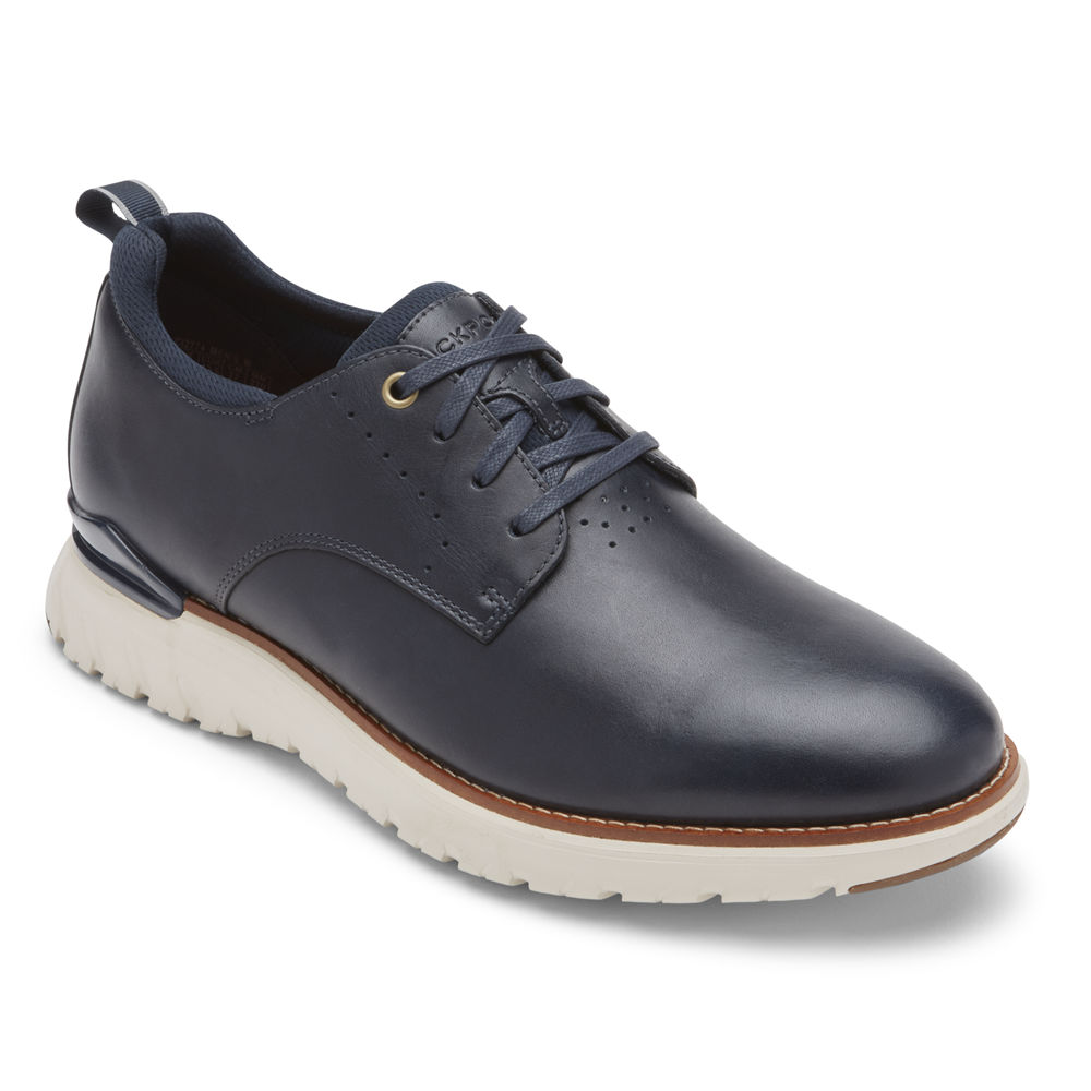 Rockport Oxfords Herre Blå - Total Motion Sport Plain Toe - NFAB62137